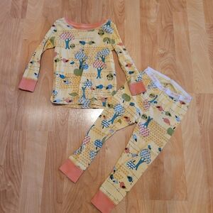 Old Navy Long Sleeve Jogger Pajama Set Size 2T 100% Cotton